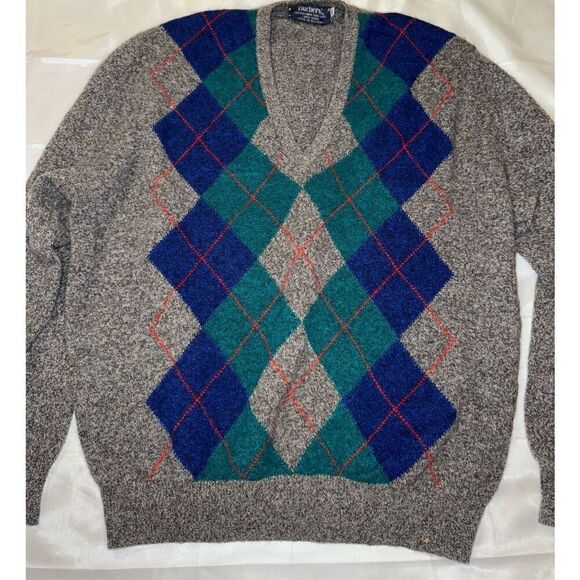 Burberrys' London, New York Paris 100% wool maidens Scotland 46 - Picture 2 of 13